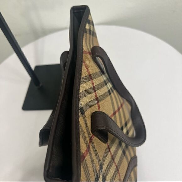 Vintage Burberry London Check  Mini Tote Bag Nova Plaid Bag Classic - Picture 5 of 15